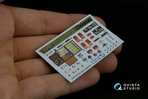 Quinta Studio QD35040 UAZ-452 3D-Printed &amp;amp; coloured Interior on decal paper (Zvezda) 1/35 – imagen 12