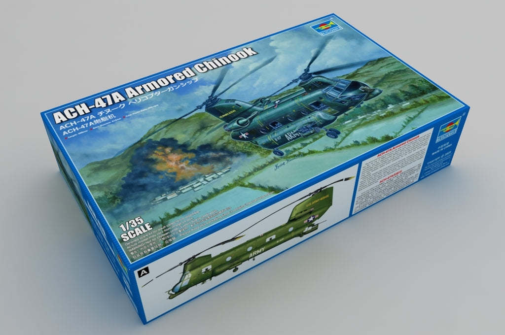 Trumpeter 05113 ACH-47A Armored Chinook 1/35 – imagen 2