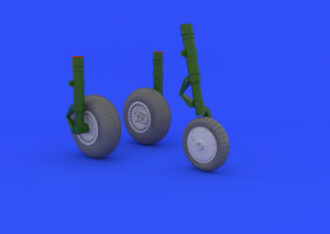 Eduard 632031 Me 262 wheels 1/32 (TRUMPETER) – zdjęcie 2