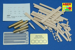 Aber 16012 8,8cm Tiger I A/T Ammo with box 1/16