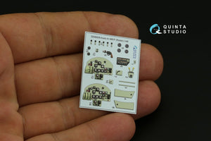 Quinta Studio QD48209 Arado Ar 68 E/F 3D-Printed &amp;amp; coloured Interior on decal paper (Roden) 1/48 – imagen 2