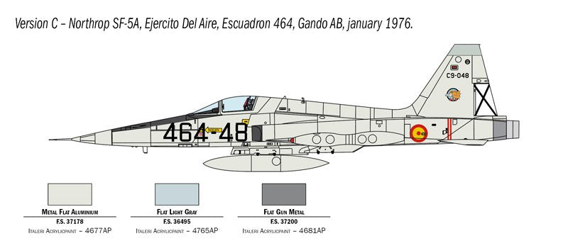 Italeri 1441 F-5A Freedom Fighter 1/72 – immagine 6
