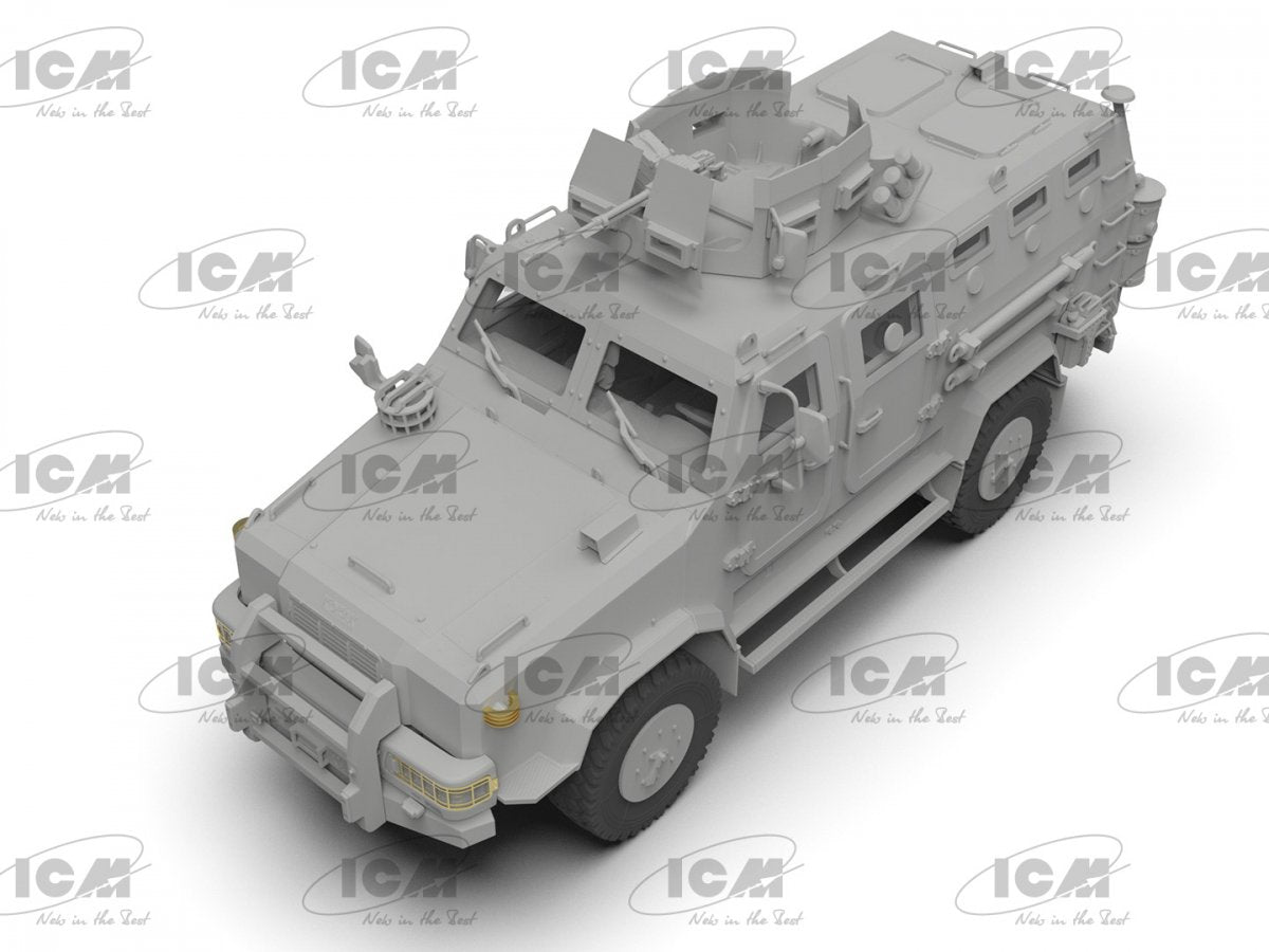 ICM 35014 Kozak-2 Ukrainian MRAP-class Armored Vehicle 1/35 – imagen 3