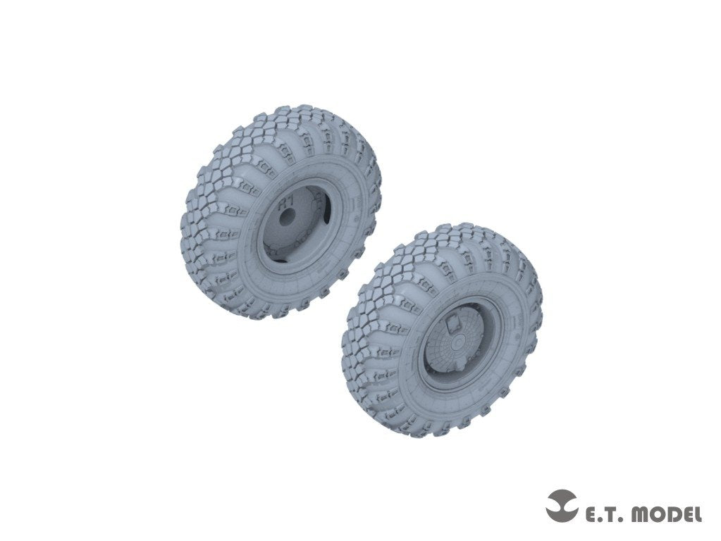 E.T. Model P35-120 Russian BTR-80/80A APC Sagged wheels (Wide) For TRUMPETER Kit 1/35 – immagine 2