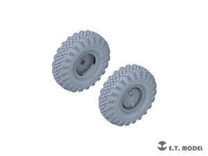 E.T. Model P35-120 Russian BTR-80/80A APC Sagged wheels (Wide) For TRUMPETER Kit 1/35 – immagine 2