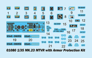 Trumpeter 01080 MK.23 MTVR with Armor Protection Kit 1/35 – imagen 15