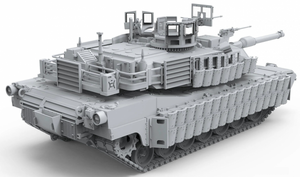 Meng Model 72-003 U.S Main Battle Tank M1A2 SEP ABRAMS TUSK II 1/72 – imagen 3