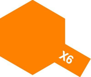 Tamiya X6 Orange (81506) Acrylic paint 10ml – Bild 2