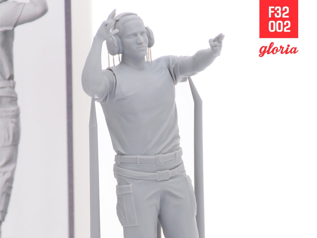 Gloria F32002 Ground Crew US Air Force vol.2 3D Printed Figures 1/32 – imagen 3