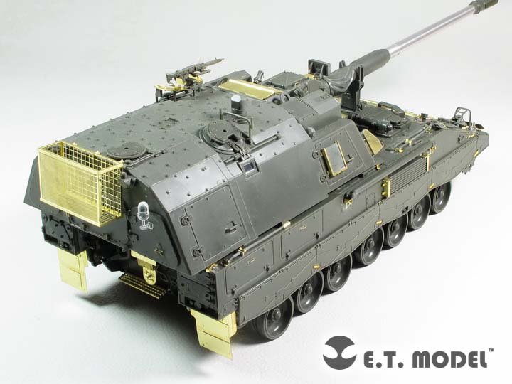 Maquette ET E35-247 Obusier automoteur allemand PZH2000 avec blindage additionnel (pour MENG TS-019) 1/35 – image 4