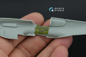 Quinta Studio QD+72054 P-40E Warhawk 3D-Printed &amp;amp; coloured Interior on decal paper (Academy/Modelist) (with 3D-printed resin parts) 1/72 – imagen 8