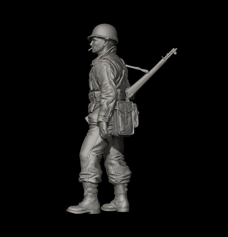 Panzer Art FI35-094 US Soldier in M43 uniform No.1 1/35 – Bild 3