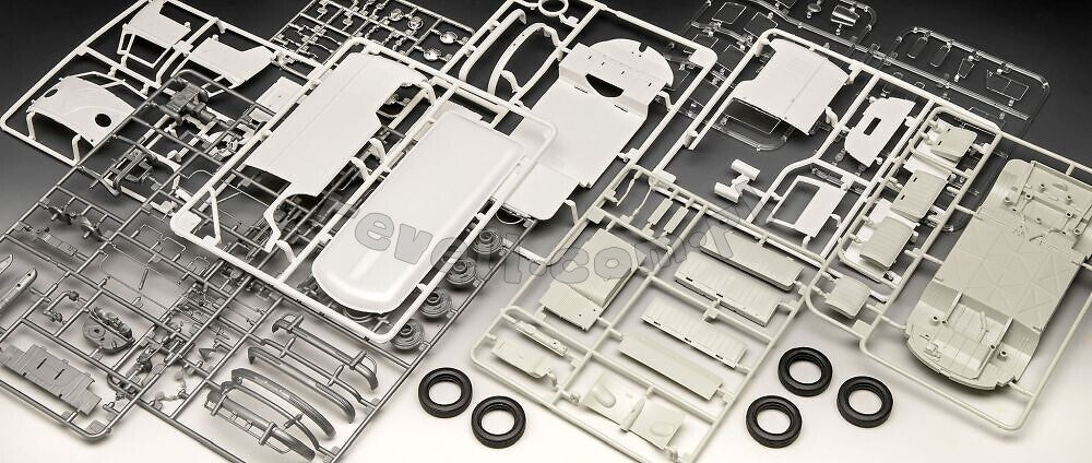 Revell 07726 VW T1 Panel Van - Gulf Decoration 1/24 – Bild 13