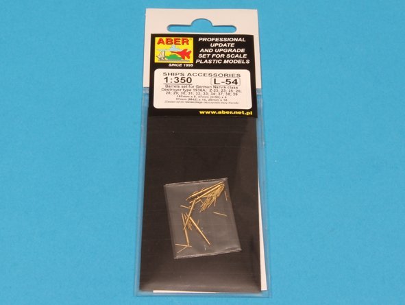 Aber 350L-54 Set of Barrels for Narvic 1936A 1/350 – imagen 4