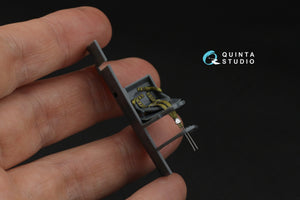 Quinta Studio QR+48102 British Fighter seatbelts (pre-war/early WWII) (with metal buckles) (All kits) 1/48 – zdjęcie 7
