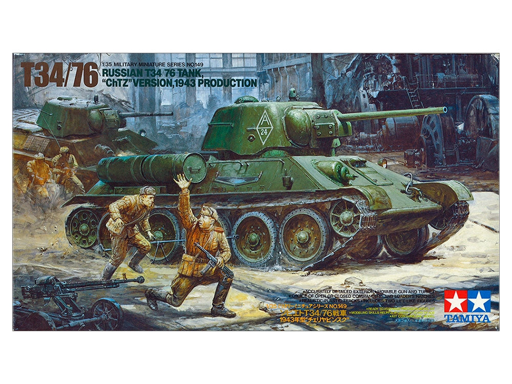 Tamiya 35149 T-34/76 ChTZ Ver. 1/35 – zdjęcie 2