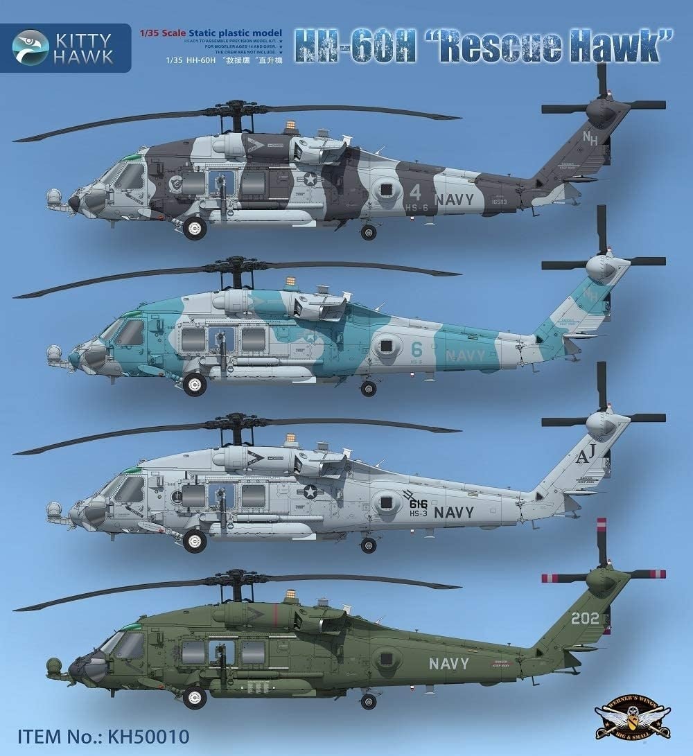 Kitty Hawk 50010 HH-60H &amp;quot;Rescue Hawk&amp;quot; 1/35 – Bild 2