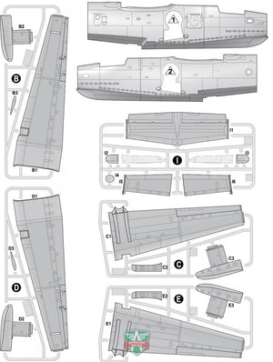 Modelsvit 72039 Beriev Be-14 All-weather SAR flying boat 1/72 – imagen 4