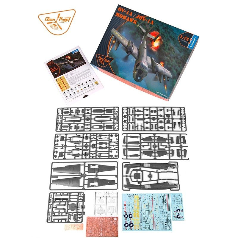 Clear Prop! CP72016 OV-1A / JOV-1A Mohawk ADVANCED KIT 1/72 – zdjęcie 2