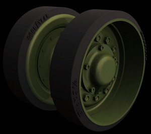 Panzer Art RE35-651 M4 “Sherman” HVSS Idler wheels 1/35 – imagen 3