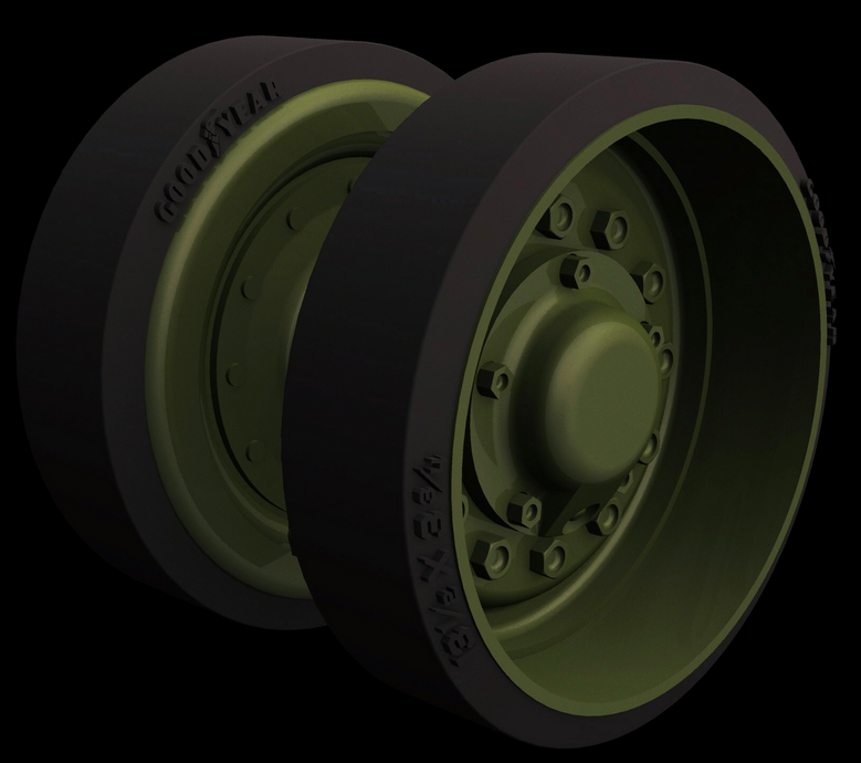 Panzer Art RE35-651 M4 “Sherman” HVSS Idler wheels 1/35 – imagen 3