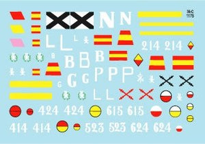Star Decals 35-C1175 Spanish Civil War # 7 1/35 – imagen 3