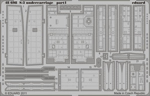 Eduard 48698 S-3 undercarriage 1/48 Italeri – imagen 2
