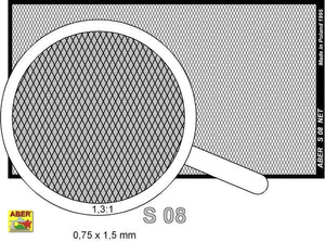 Aber S-08 Net 0,75 x 1,5 mm – imagen 2