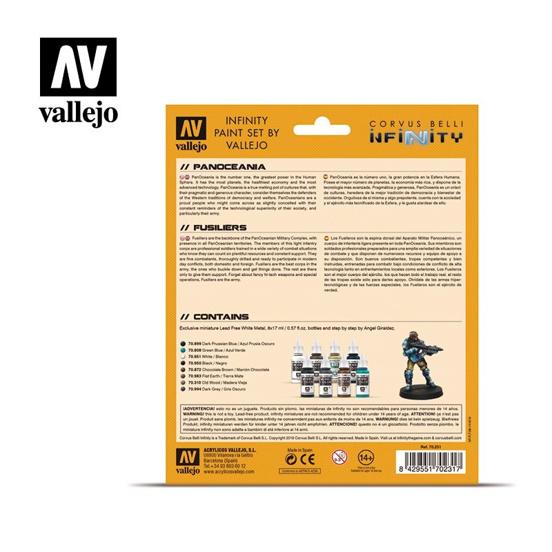 Vallejo 70231 Panoceania Set 8x17ml – imagen 2