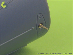 Master AM-32-032 F-16 Pitot Tube &amp;amp; Angle Of Attack probes 1/32 – Bild 3
