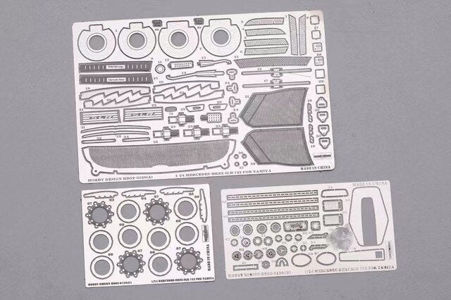 Hobby Design HD02-0129 Mercedes-Benz SLR McLaren 722 Detail-up Set For Tamiya 24290 1/24 – zdjęcie 2