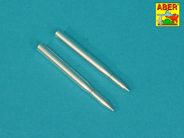 Aber 16079 Set of 7,5cm projectiles x 10 pcs. for German A/T gun PaK 40 1/16 – Bild 2