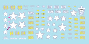 Star Decals 72-A1142 Korean War 1950-53 # 3. USMC Tanks. Patton. 1/72 – imagen 3