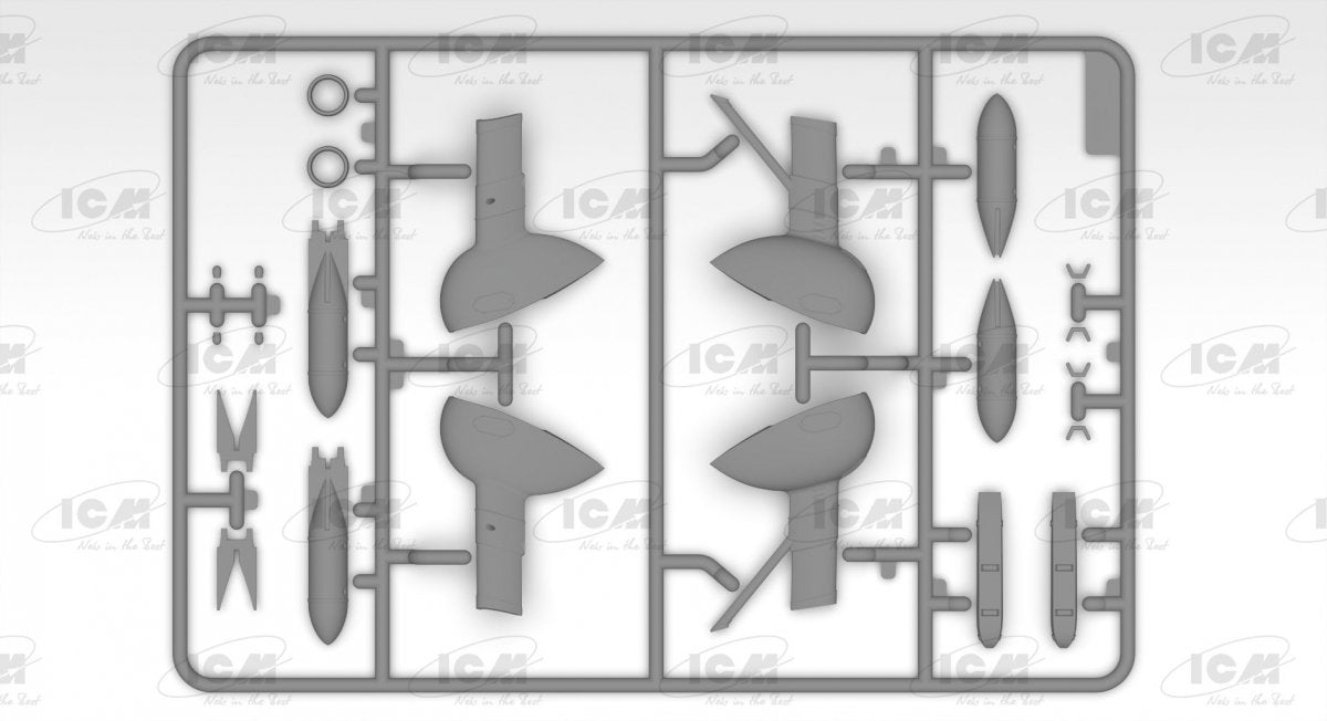 ICM 32022 CR.42 with German Pilots 1/32 – Bild 8