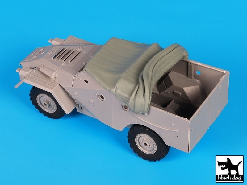 Black Dog T35134 BTR 40 rolled canvas 1/35 – immagine 4