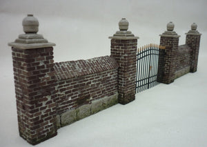 RT-Diorama 35243 Park wall with Fence 1/35 – zdjęcie 4