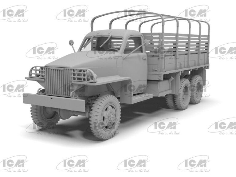 ICM 35490 US military truck Studebaker US-6-U3 1/35 – zdjęcie 2