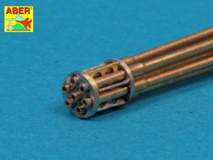 Aber A48 050 Set of barrels for 20 mm gun M61A1used in modern US Force aircrafts 1/48 – imagen 4