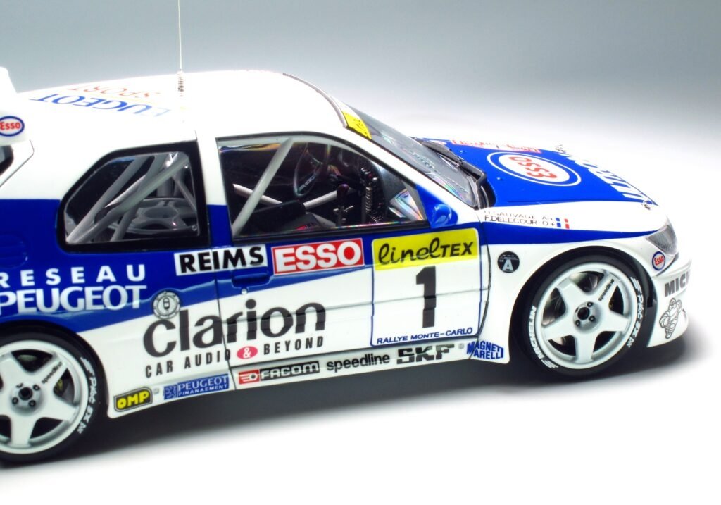 NuNu PN24009 Peugeot 306 MAXi ’96 MONTE CARLO RALLY 1/24 – imagen 7
