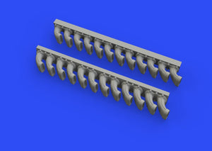 Eduard 648508 P-400 exhaust stacks 1/48 EDUARD – imagen 3