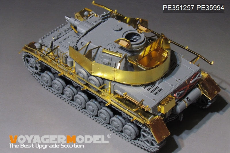 Voyager Model PE351257 WWII German Pz.Kpfw.IV Ausf.F1 LateProduction Basic For DRAGON 6957 1/35 – imagen 4