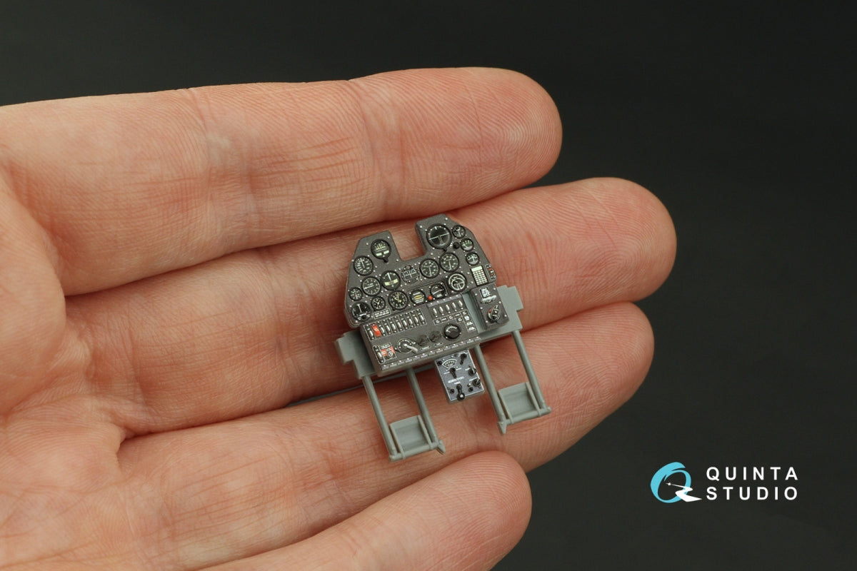 Quinta Studio QD32220 P-40N late 3D-Printed coloured Interior on decal paper (Hasegawa/Eduard) 1/32 – imagen 9