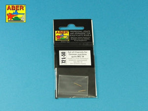 Aber 72L-50 Set of 2 barrels for German machine guns MG34 1/72 – Bild 3