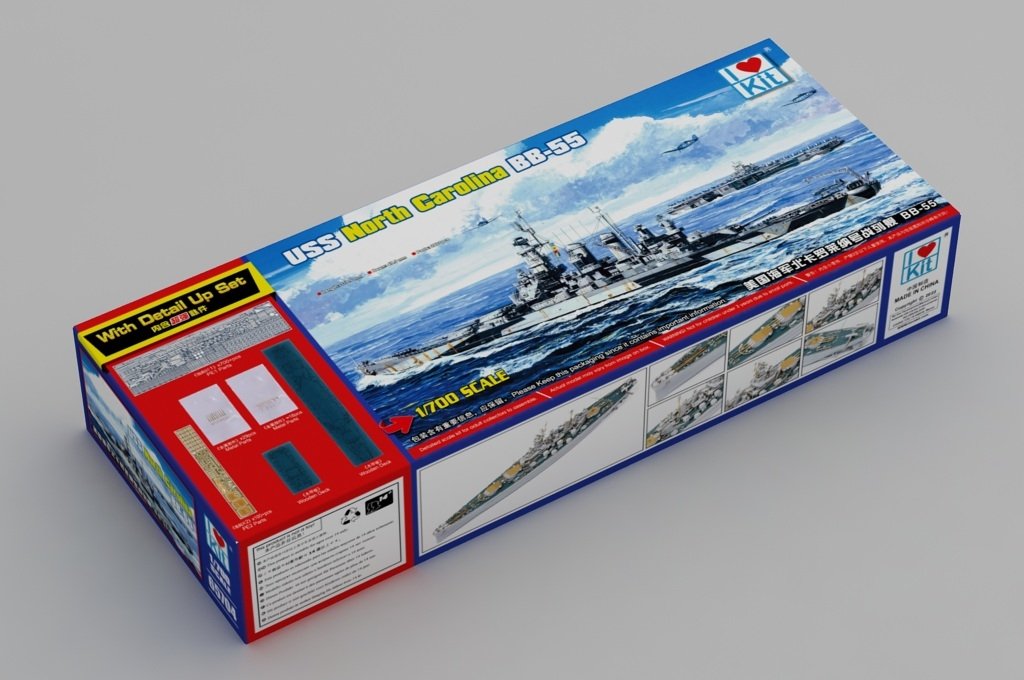 I Love Kit 65704 Top Grade North Carolina BB-55 1/700 – Bild 2