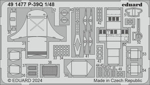 Eduard BIG49433 P-39Q detail set for Arma Hobby 1/48 – Bild 4