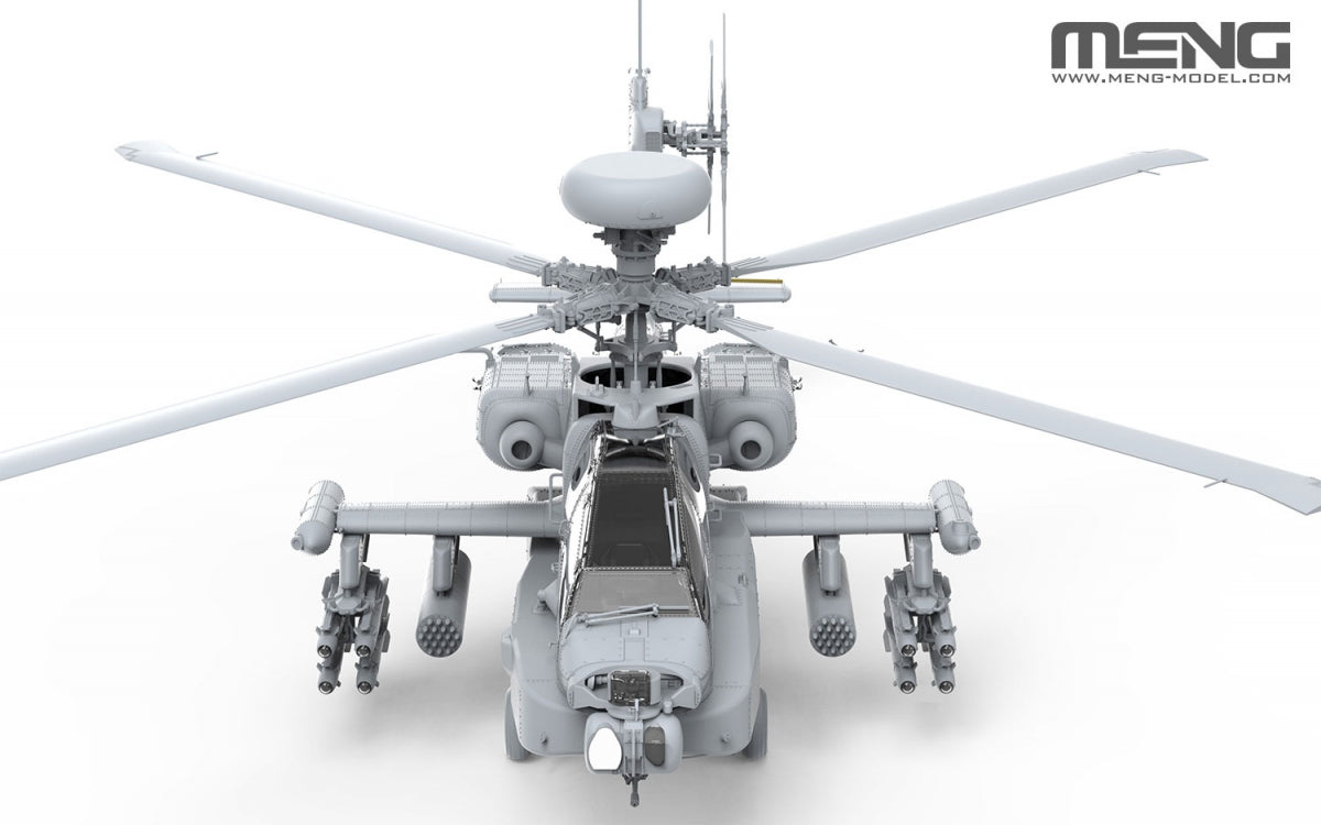 Meng Model QS-004 Boeing AH-64D Apache Longbow Heavy Attack Helicopter 1/35 – imagen 2