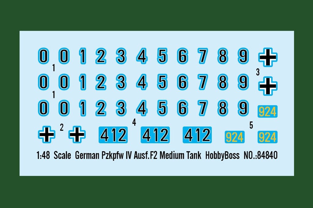 Hobby Boss 84840 German Pzkpfw IV Ausf.F2 Medium Tank 1/48 – imagen 3