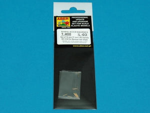 Aber 400L-03 Zestaw 16 luf do artylerii p/lot 37mm do okretów niemieckiej marynarki 1/400 – imagen 2