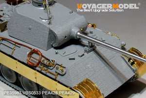 Voyager Model PE35983 WWII German Panther D Tank Late version Basic For TAKOM 2104 1/35 – imagen 14