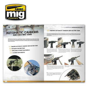 AMMO de Mig Jimenez 6054 ENCYCLOPÉDIE DES TECHNIQUES DE MODÉLISME D&amp;#39;AVIONS VOL.5 : ÉTAPES FINALES (Anglais) – image 5